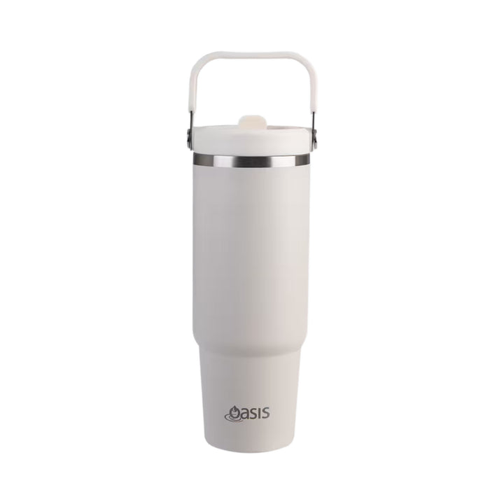 Oasis Insulated Voyager Carry Tumbler 900ml - Alabaster