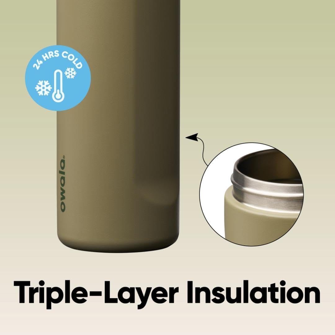 Owala Insulated FreeSip Drink Bottle - 710ml - Off Road