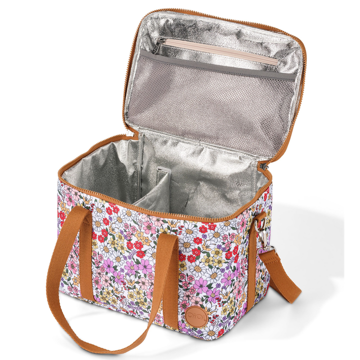 OiOi MAXI Insulated Lunch Bag - Daisy