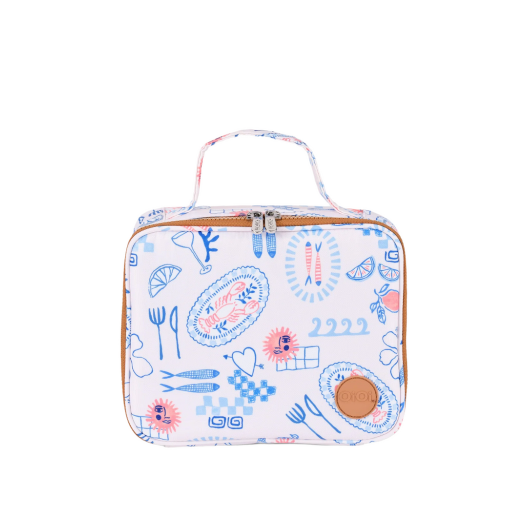 OiOi MINI Insulated Lunch Bag - Mediterranean