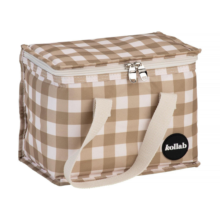 Kollab Insulated Lunch Bag - Olive Check