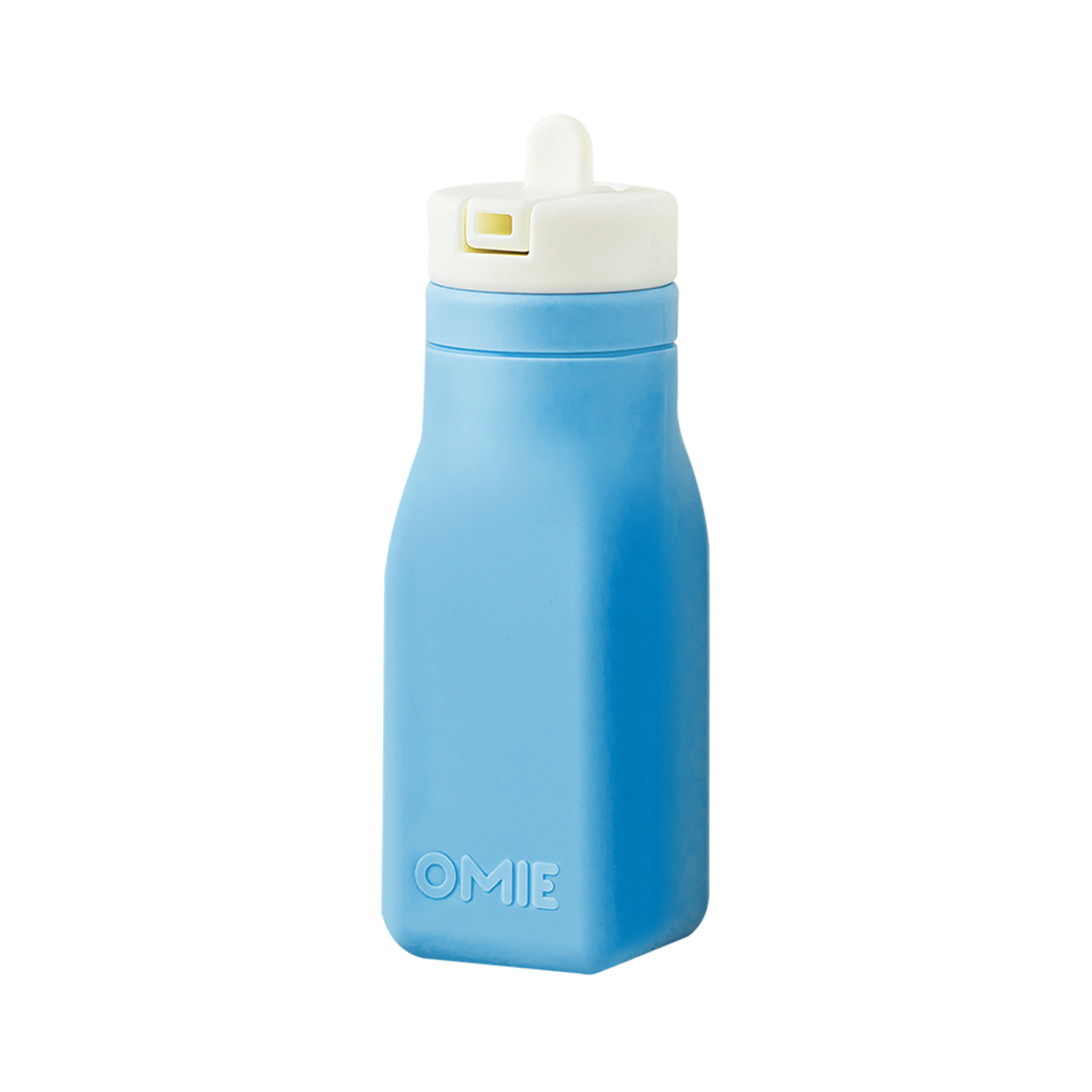 OmieBottle Silicone Drink Bottle - Blue