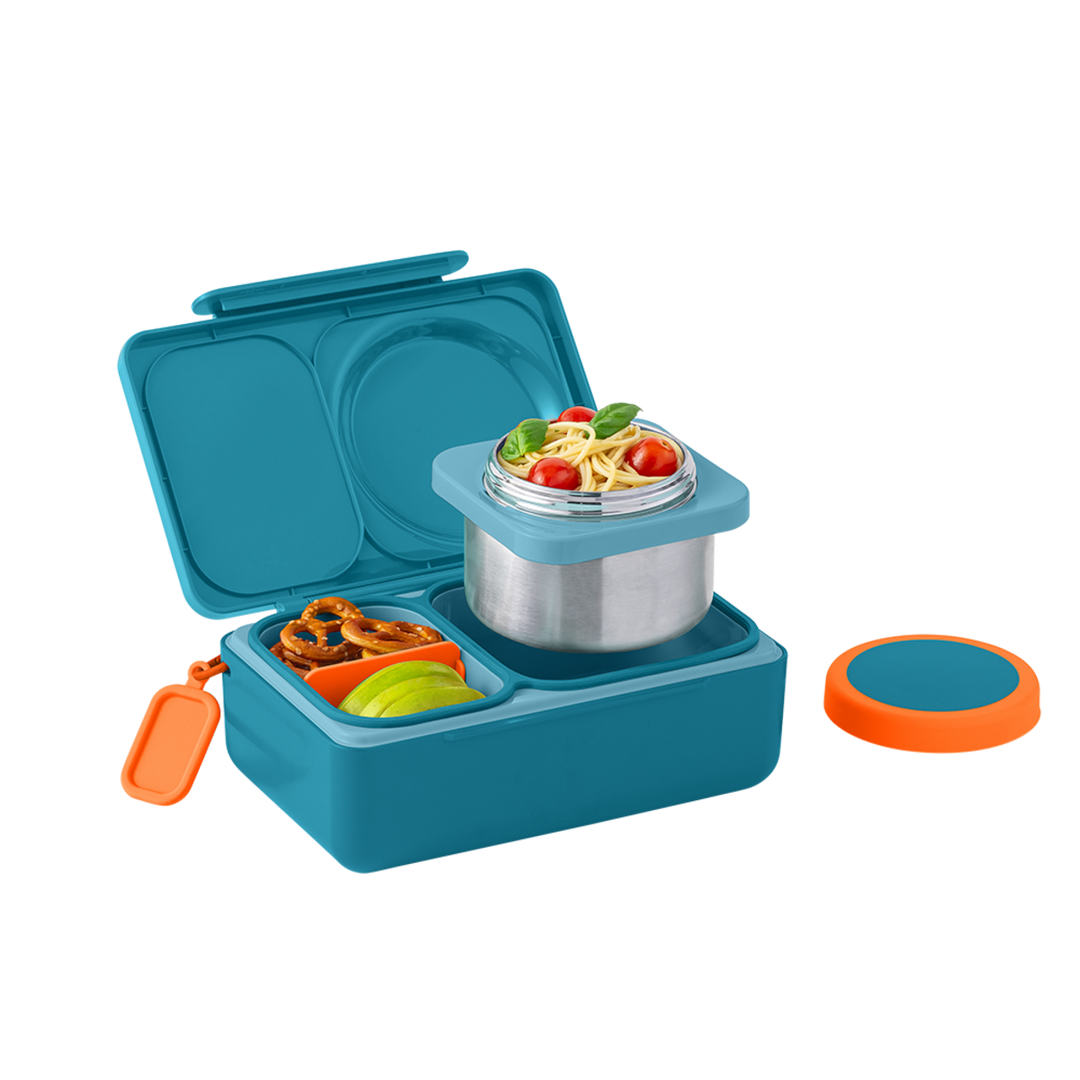 OmieBox UP Hot & Cold Lunch Box - Teal Green