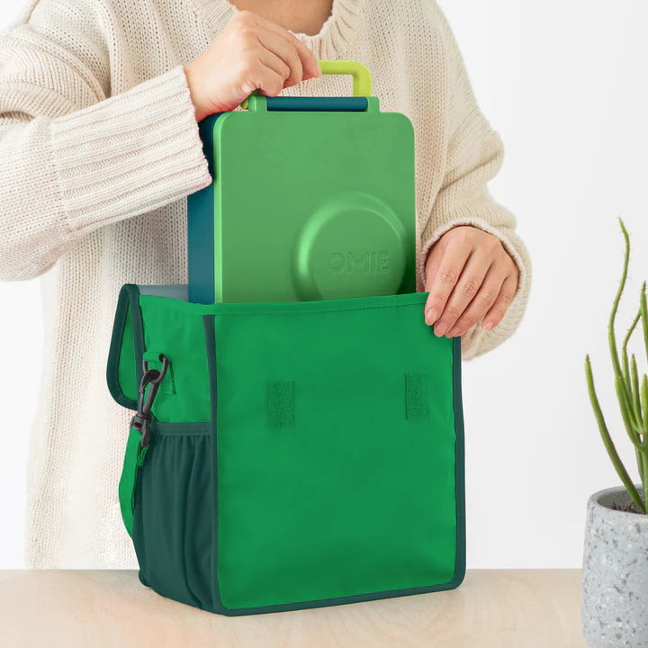 OmieTote Lunch Bag with Carry Handle - Green