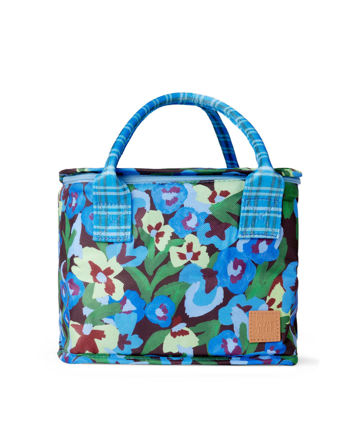 The Somewhere Co. Insulated Lunch Bag - Pansy Patch