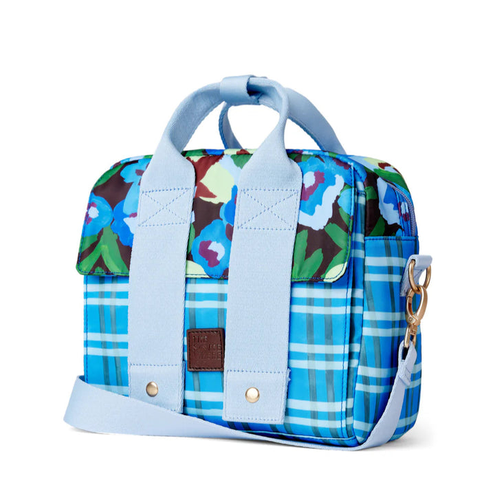 The Somewhere Co. Lunch Tote - Pansy Patch