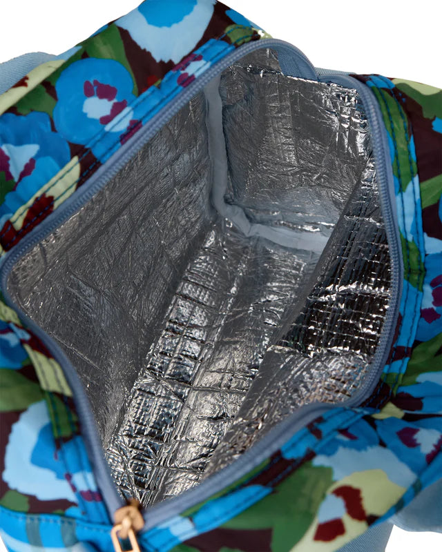 The Somewhere Co. Lunch Tote - Pansy Patch