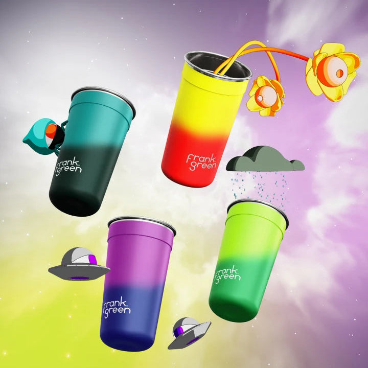 PRE-ORDER - Frank Green Ultralite Colour Changing Party Cups - 16oz - 4pk