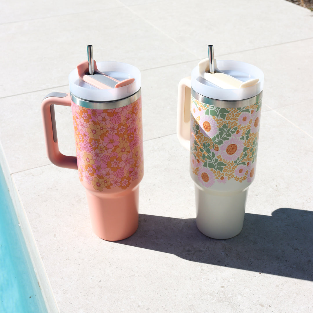 Splosh Insulated Tumbler - Spring Floral