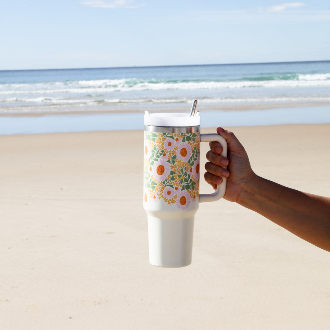 Splosh Insulated Tumbler - Spring Floral