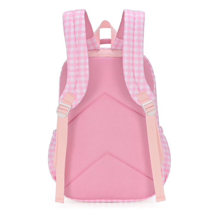 Kinnder Campus School Backpack 2.0 - Pink Gingham