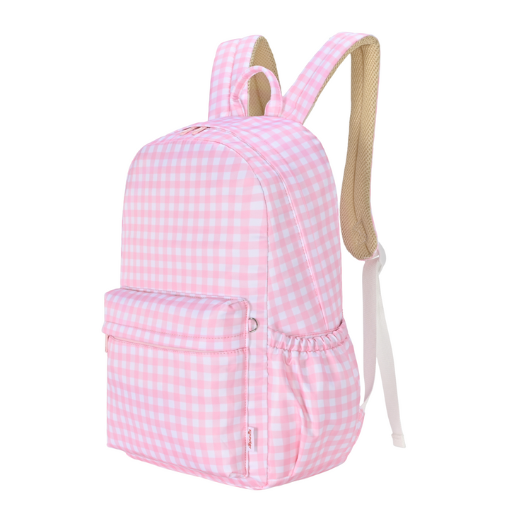 Kinnder Junior Kindy/School Backpack - Pink Gingham