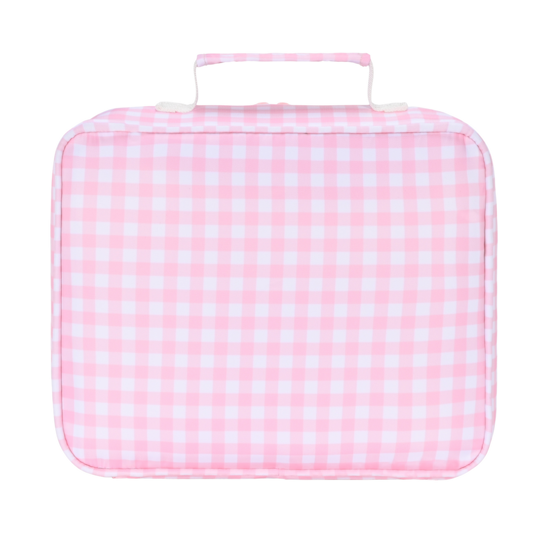 Kinnder JUNIOR Insulated Lunch Bag + Ice Pack - Pink Gingham