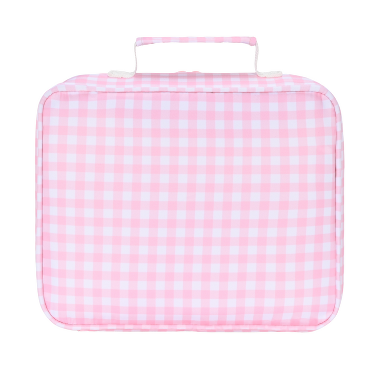 Kinnder JUNIOR Insulated Lunch Bag + Ice Pack - Pink Gingham