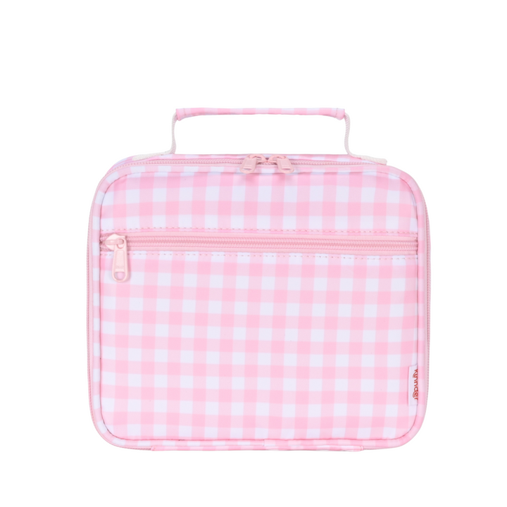 Kinnder MINI Insulated Lunch Bag - Pink Gingham