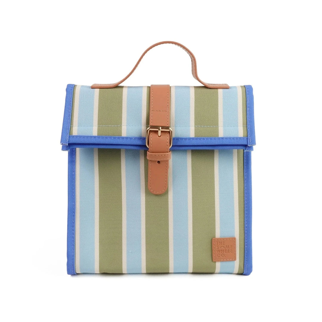 The Somewhere Co. Insulated Lunch Satchel - Pistachio