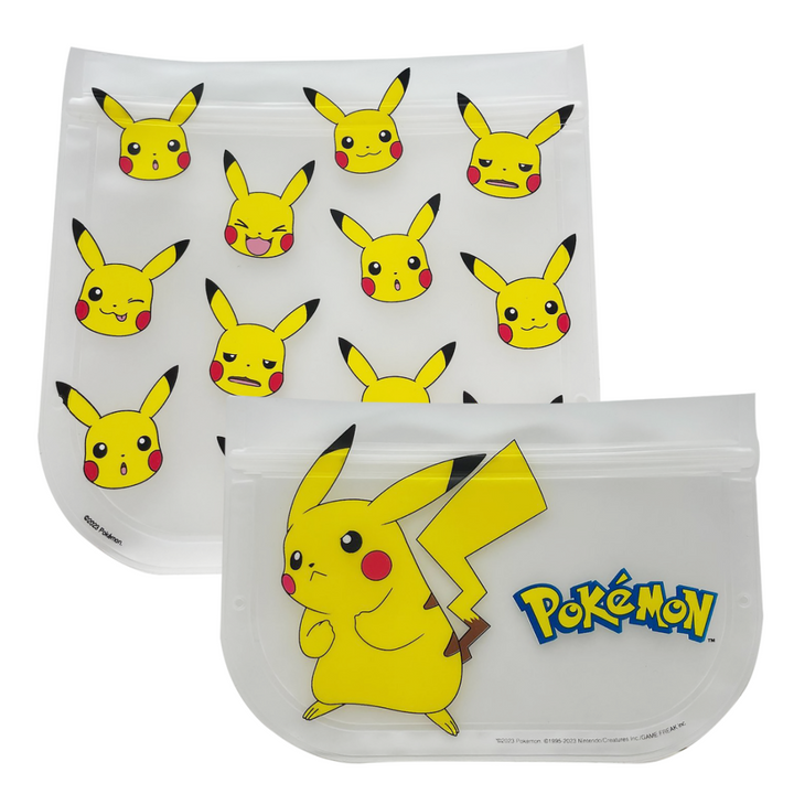 Pokemon Reusable Sandwich & Snack Bags