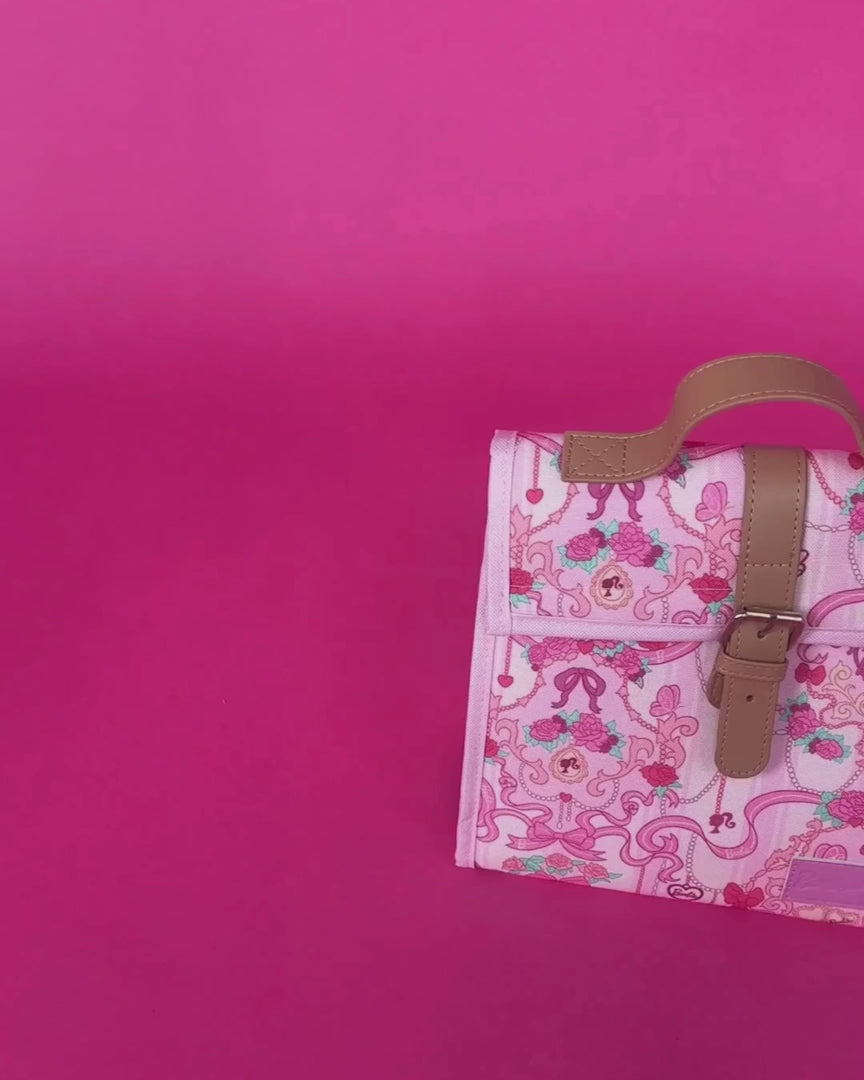 The Somewhere Co. Insulated Lunch Satchel - Barbie Rococo