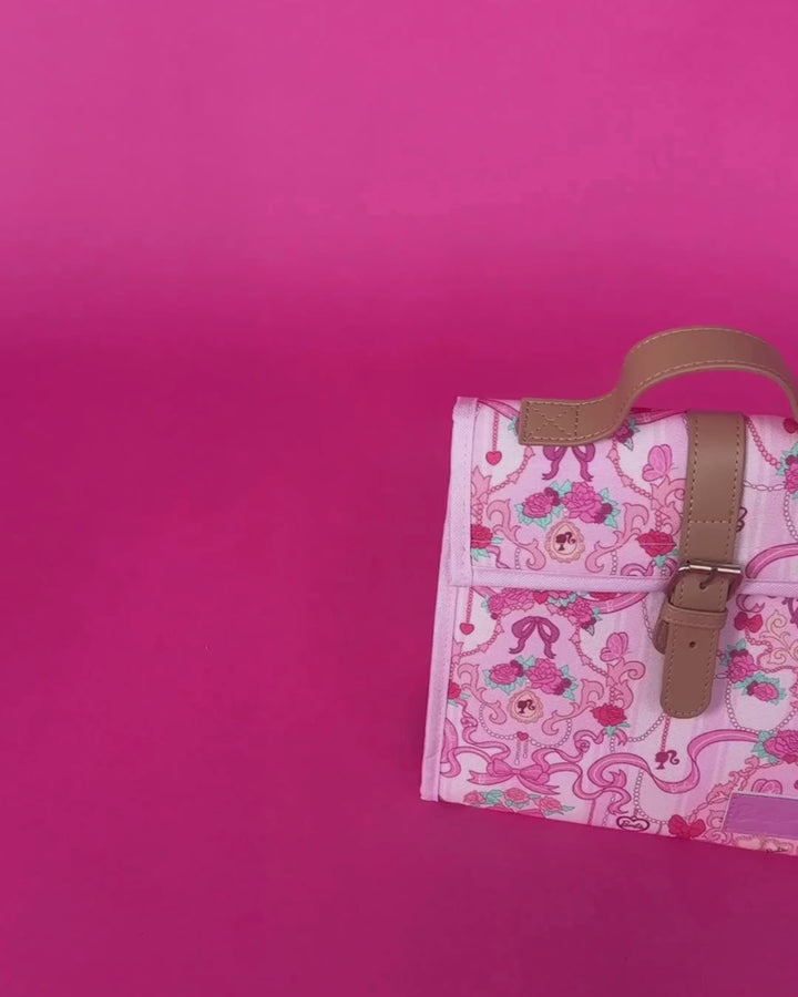 The Somewhere Co. Insulated Lunch Satchel - Barbie Rococo