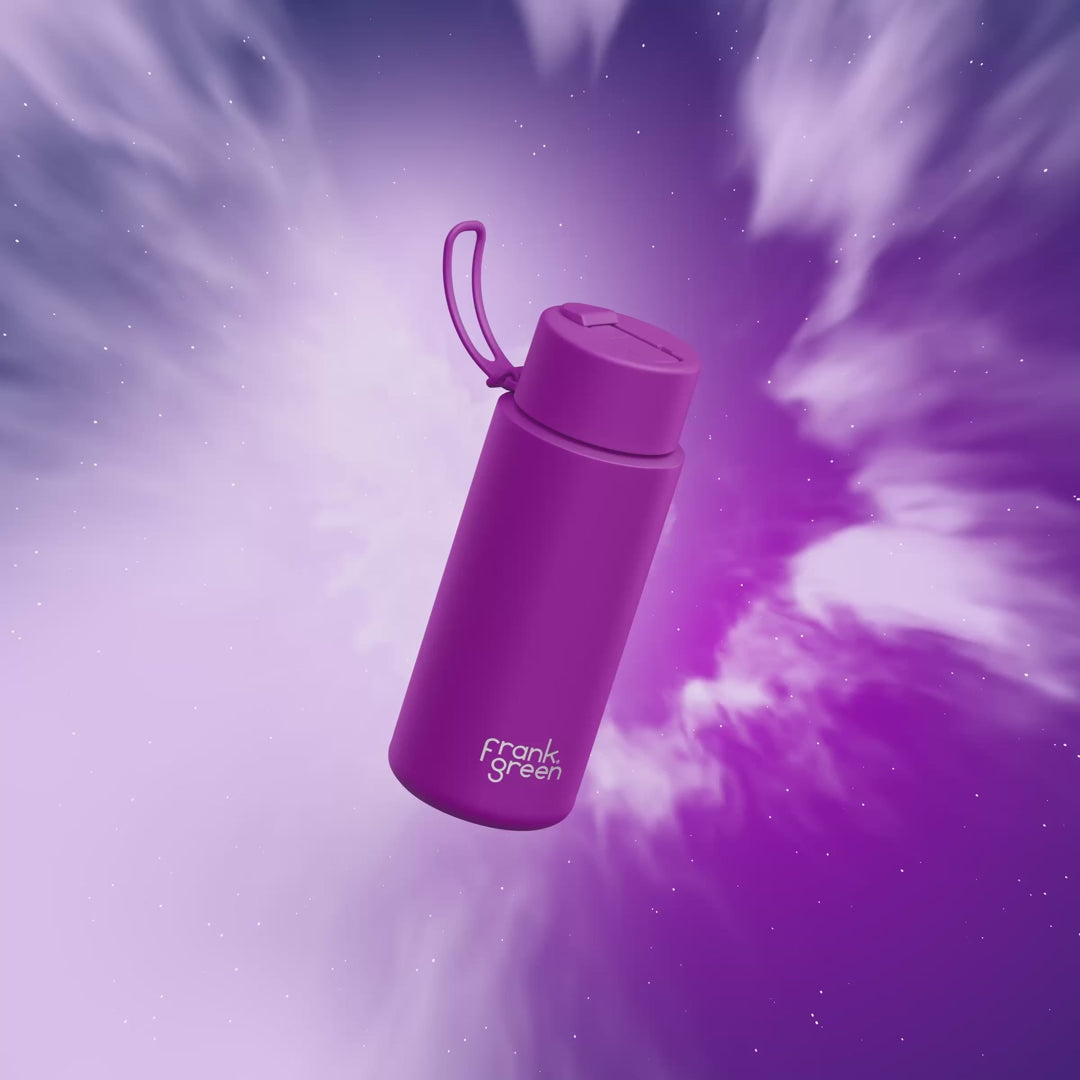 PRE-ORDER - Frank Green Ultralite Drink Bottle - 1L- Colour Change - Twilight
