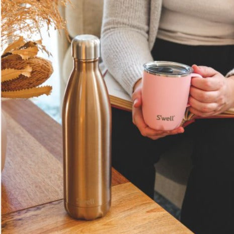 S'Well Insulated Drink Bottle - 500ml - Pyrite