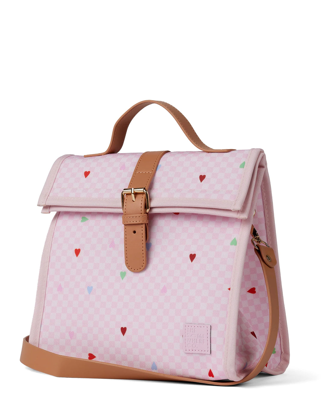 The Somewhere Co. Insulated Lunch Satchel - Queen Of Hearts