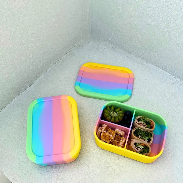 Silicone Bento Mini Box - Rainbow