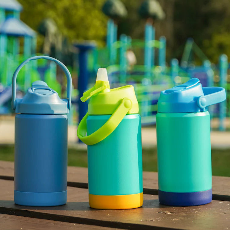 Re-Play Insulated Water Bottle - Denim