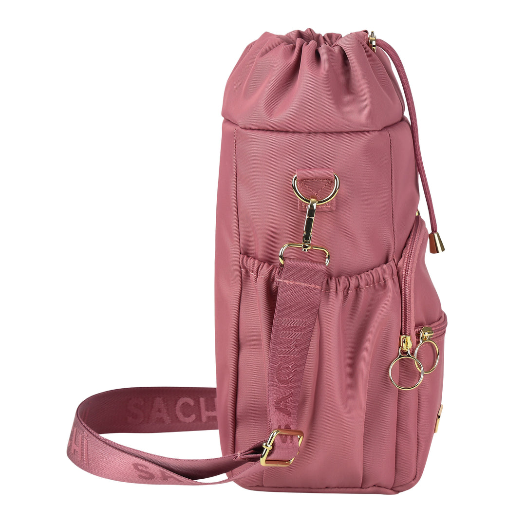 Sachi Crossbody Insulated Bottle Bag - Blush
