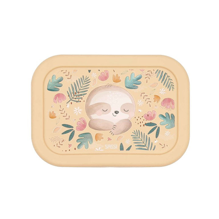 Sassi Silicone Lunch Box - Gnawy The Sloth