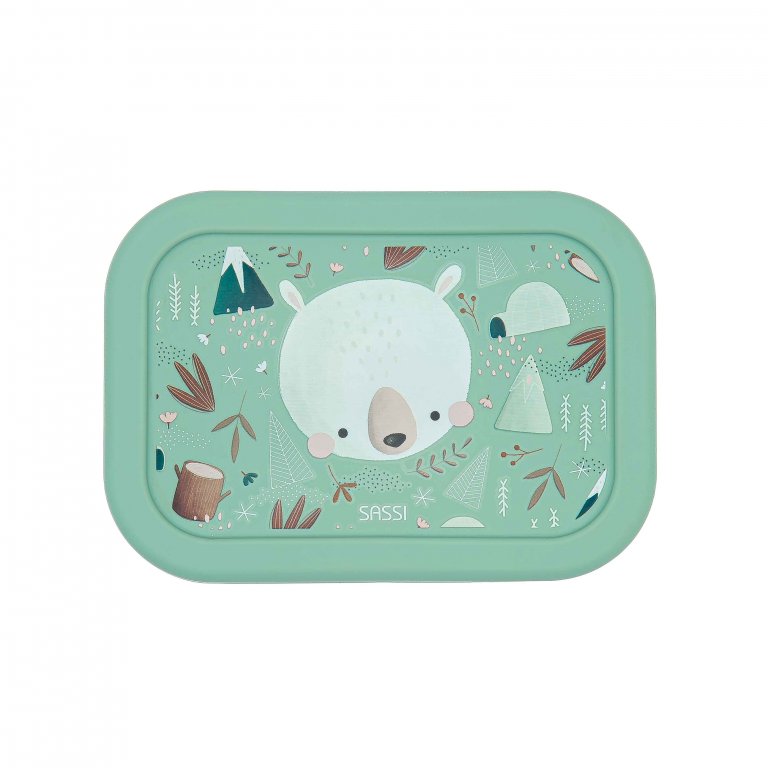 Sassi Silicone Lunch Box - Munchy The Bear