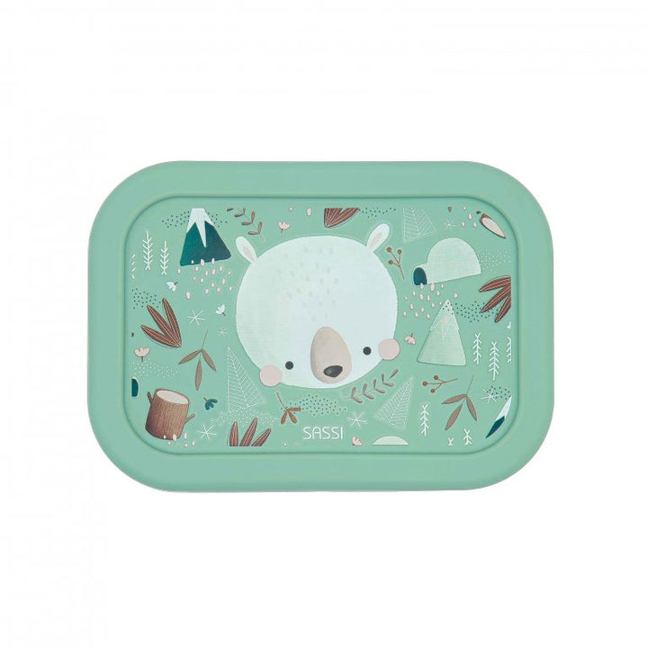 Sassi Silicone Lunch Box - Munchy The Bear