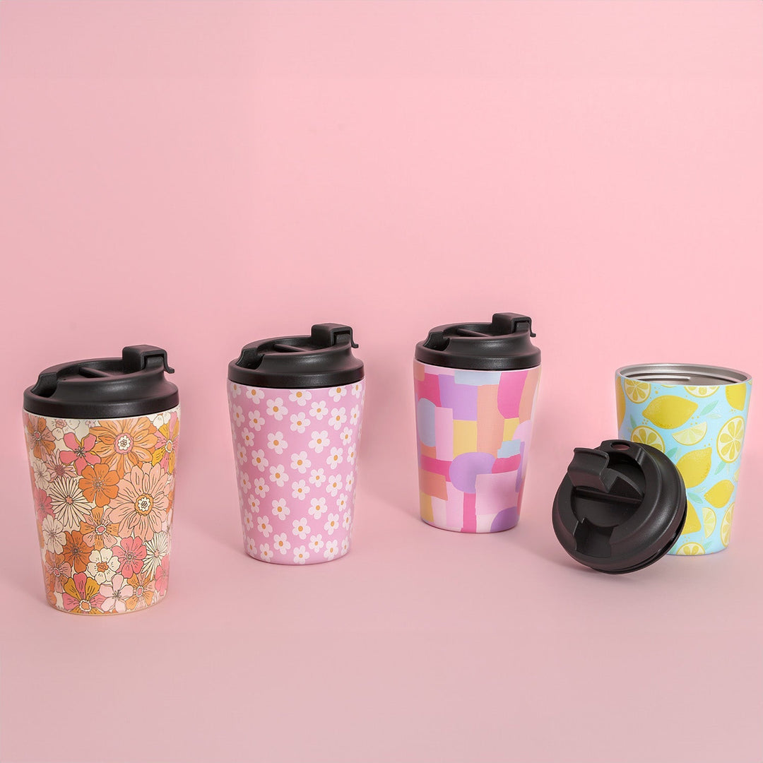 Sip by Splosh Insulated Coffee Cup - Abstract