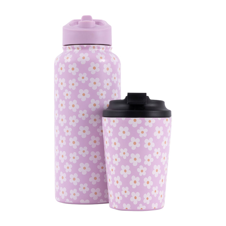 Sip by Splosh Insulated Drink Bottle - Daisy