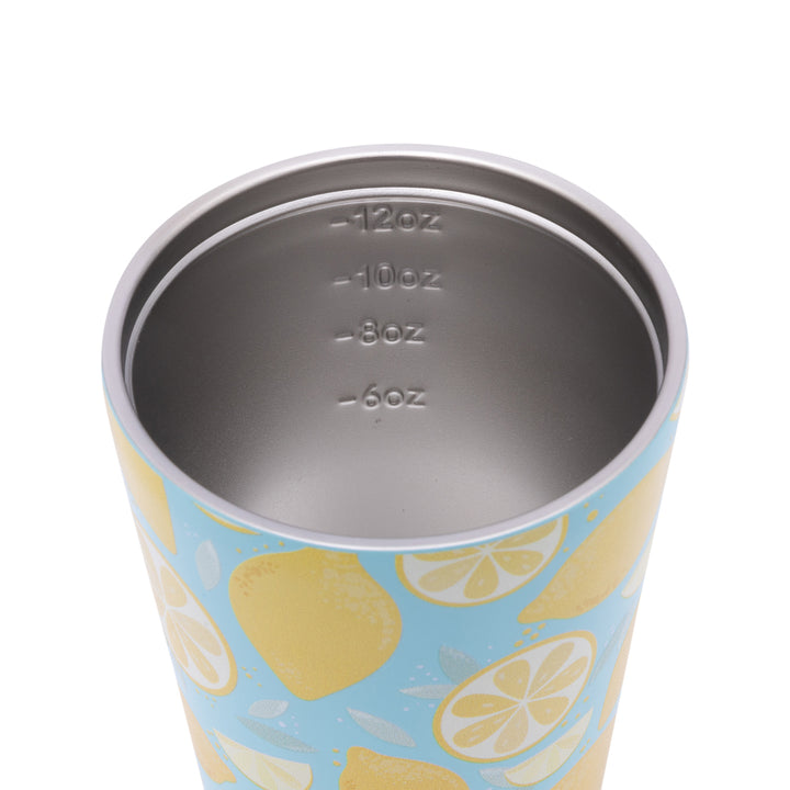 Sip by Splosh Insulated Coffee Cup - Lemon