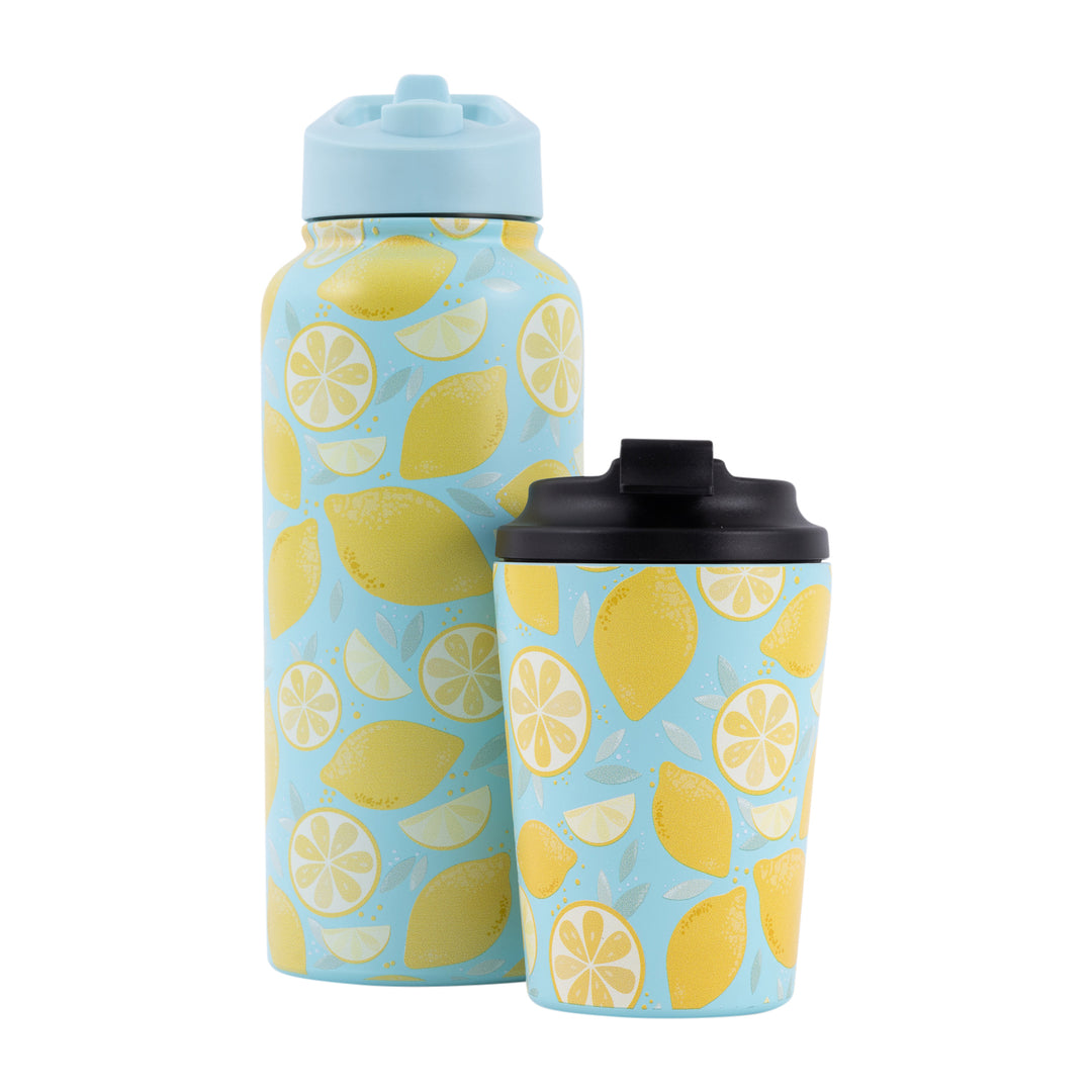 Sip by Splosh Insulated Coffee Cup - Lemon