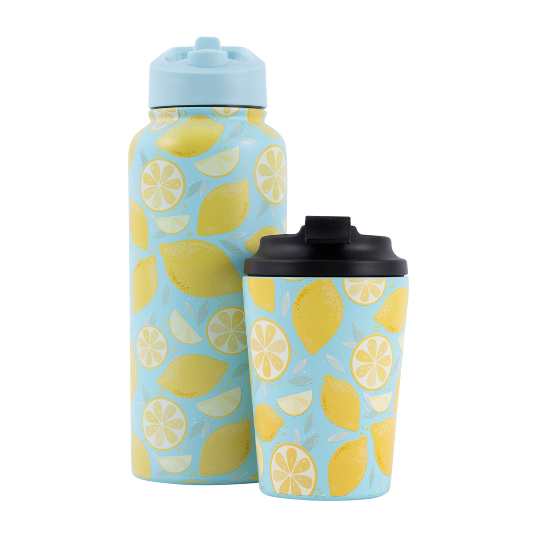 Sip by Splosh Insulated Drink Bottle - Lemon