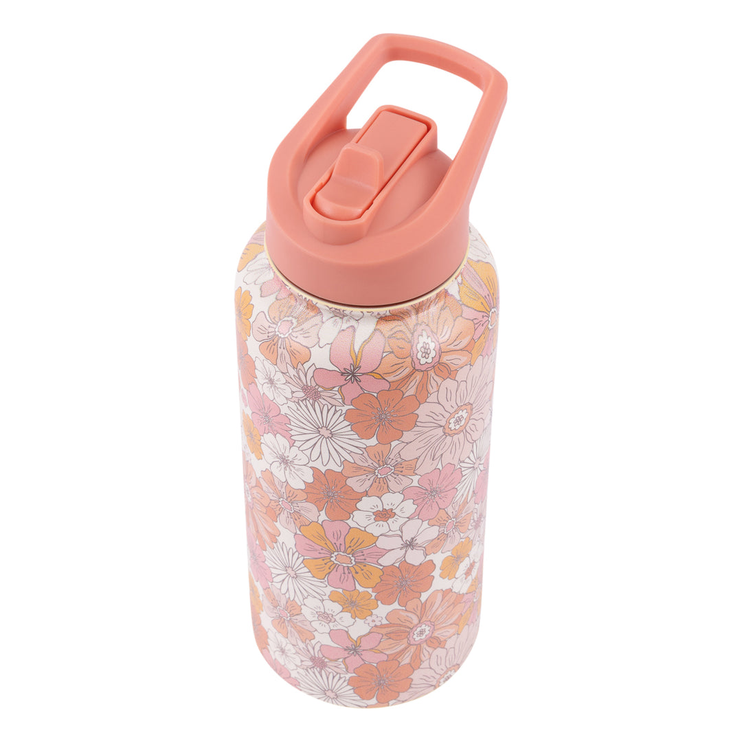 Sip by Splosh Insulated Drink Bottle - Retro Floral