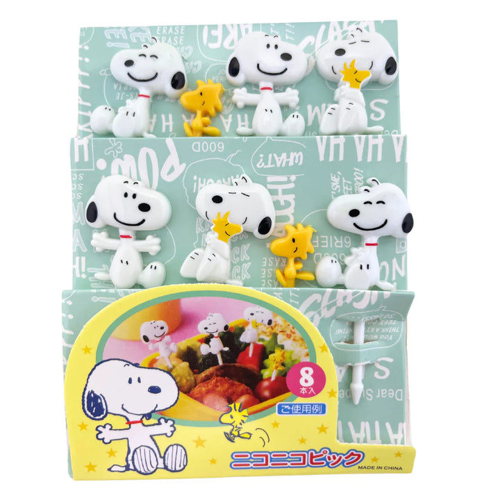 Mini Food Picks - Snoopy