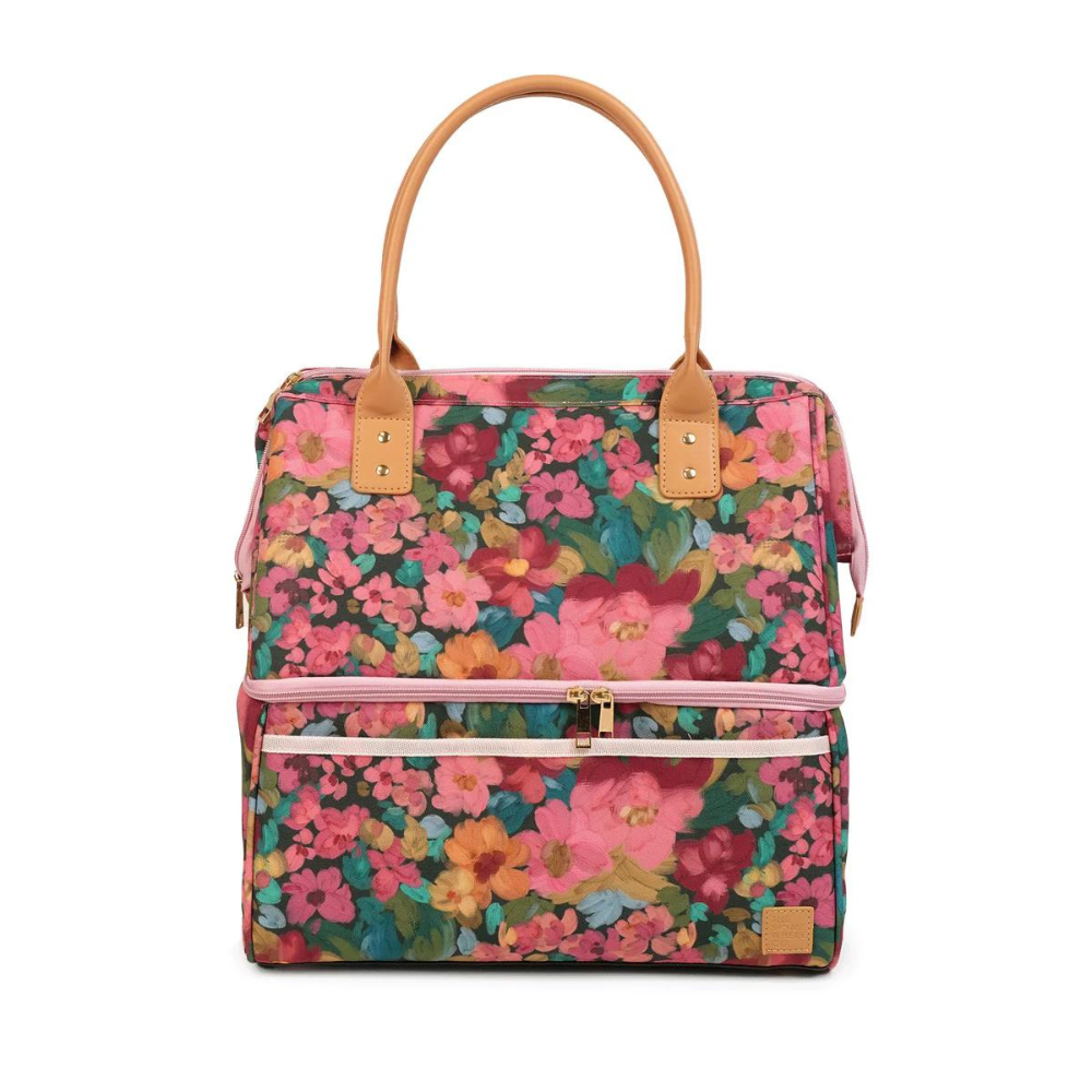 The Somewhere Co. Insulated Picnic Bag - Amongst The Flowers