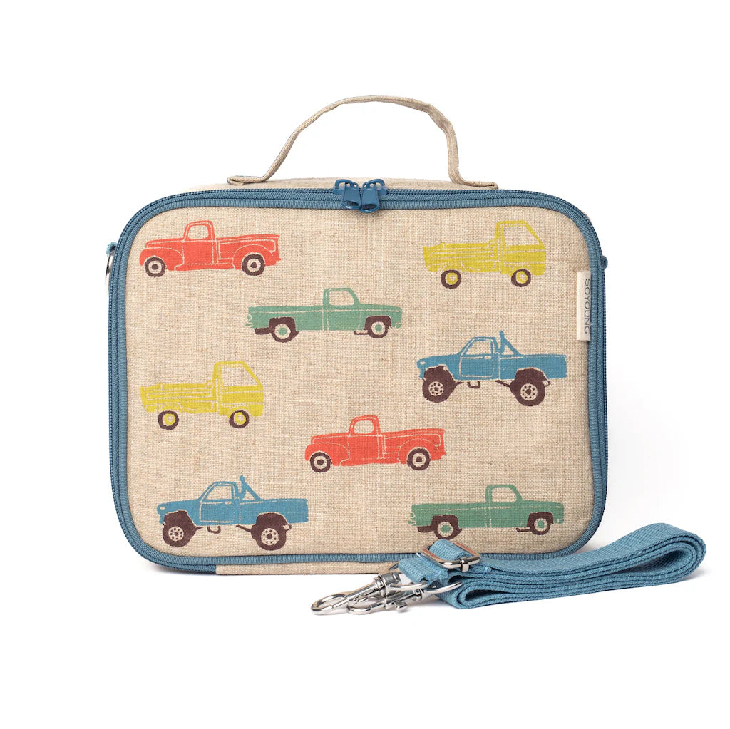 SoYoung Insulated Lunch Bag - Vintage Trucks