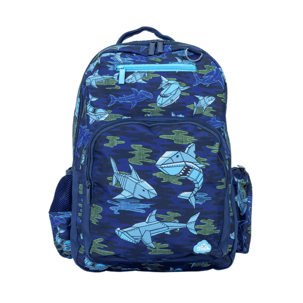 Spencil Big Kids Backpack - Robo Shark