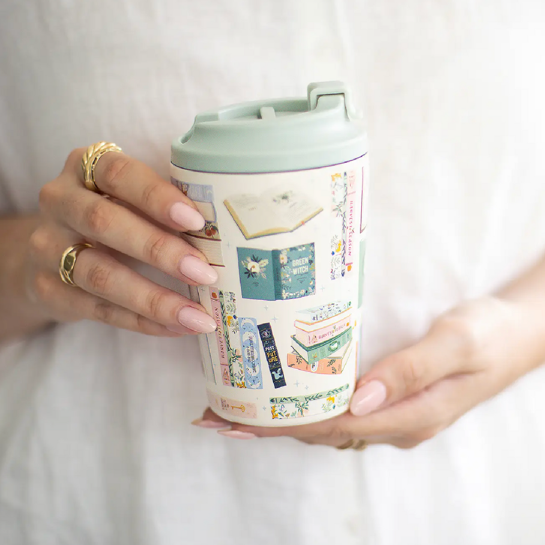 Splosh Forever Booked Insulated Coffee Cup