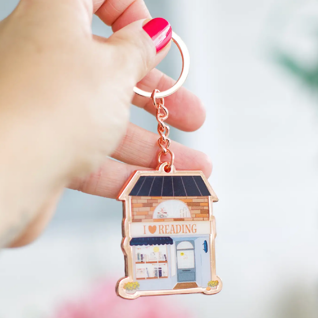 Splosh I Love Reading Keychain