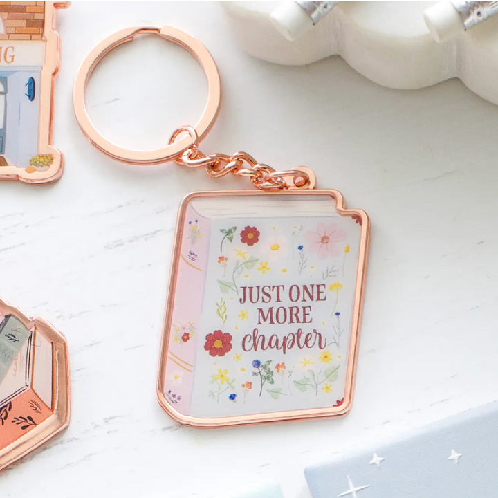 Splosh One More Chapter Keychain