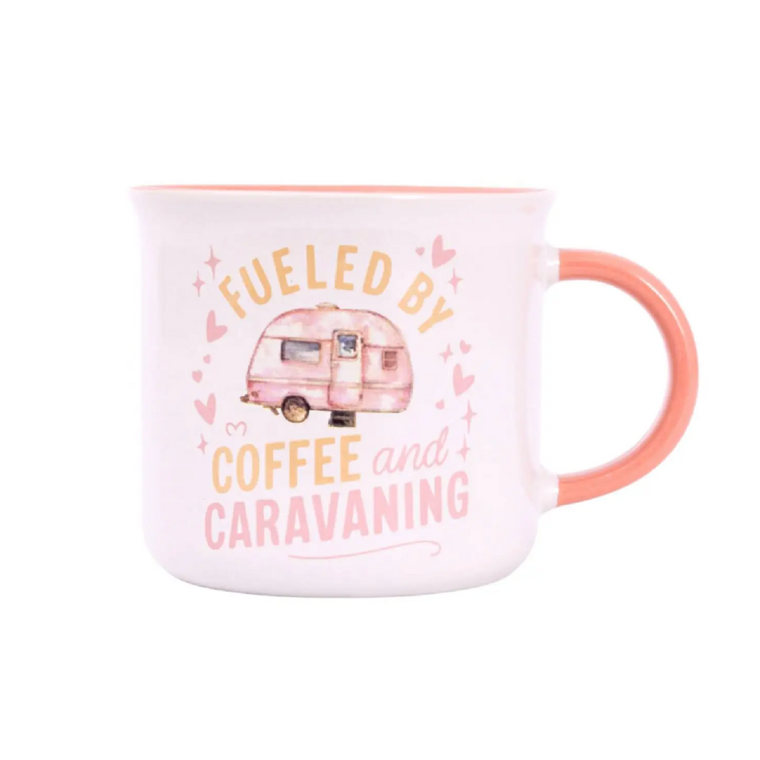 Splosh Caravan Fuelled by Coffee Mug