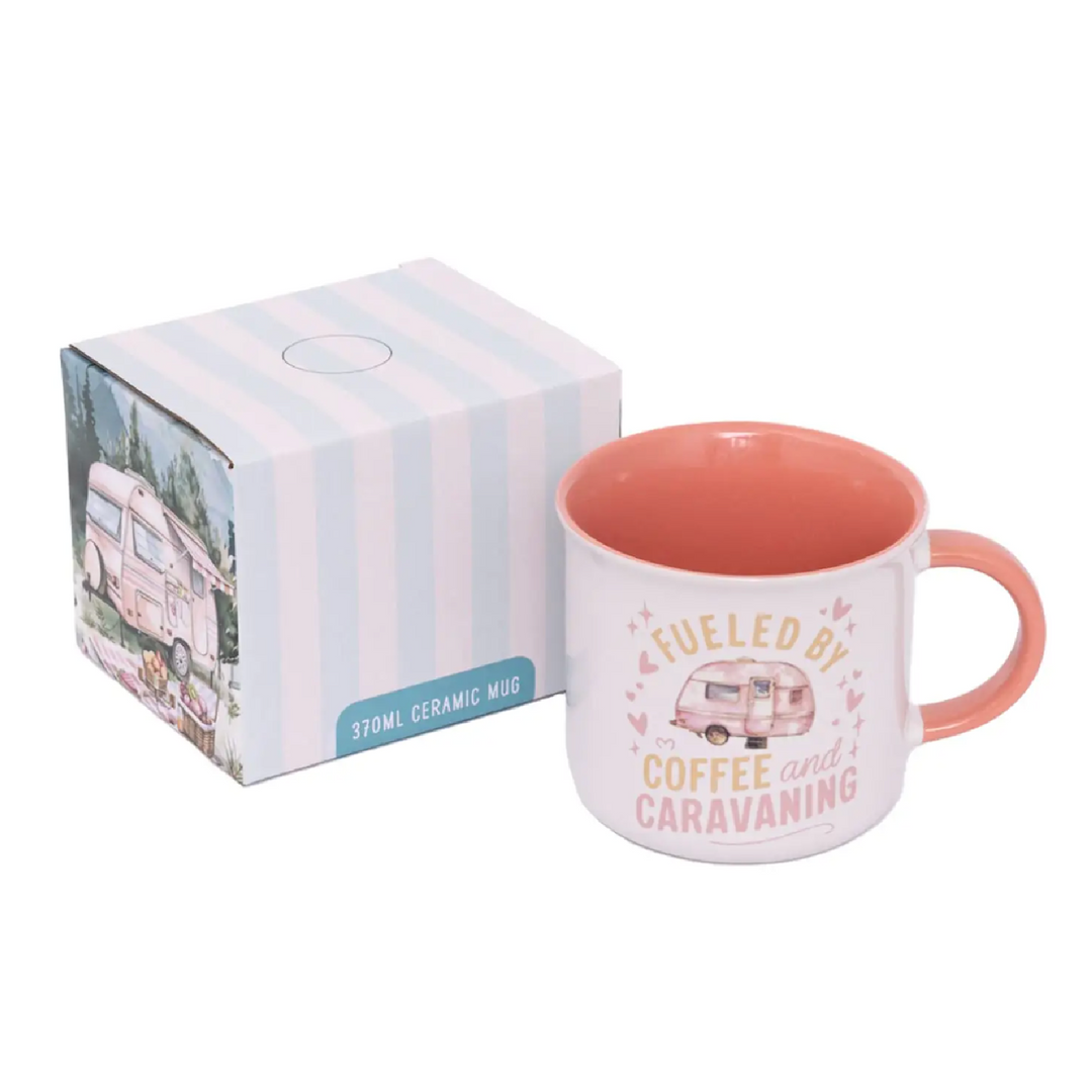 Splosh Caravan Fuelled by Coffee Mug