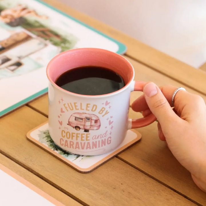 Splosh Caravan Fuelled by Coffee Mug