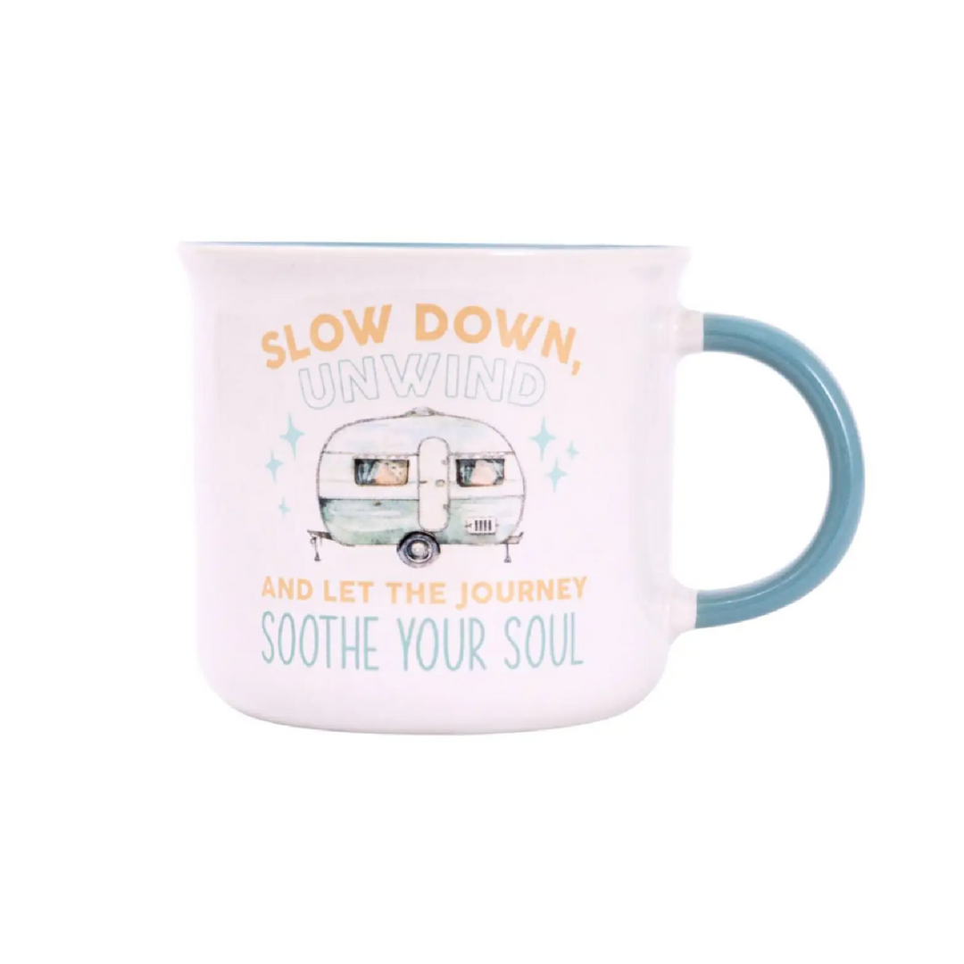Splosh Caravan Slow Down Mug