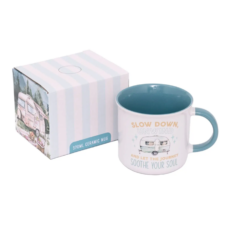 Splosh Caravan Slow Down Mug